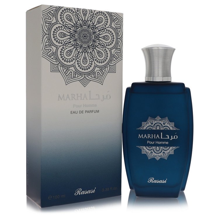 Rasasi Marha Cologne by Rasasi Eau De Parfum Spray 3.38 oz for Men - Authentic Fragrance - Discount Men Perfume or Cologne Fragrance